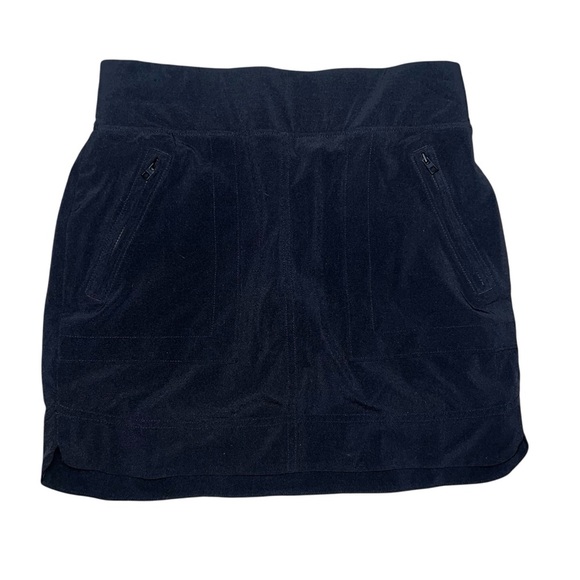 Athleta Mini Skirt with Built In Shorts Black Size 0 - Picture 1 of 12